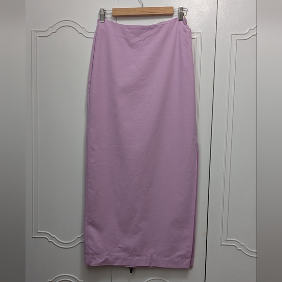 Future Collection Lavander  Midi Pencil Skirt for Cocktail Events - Picture 1 of 11